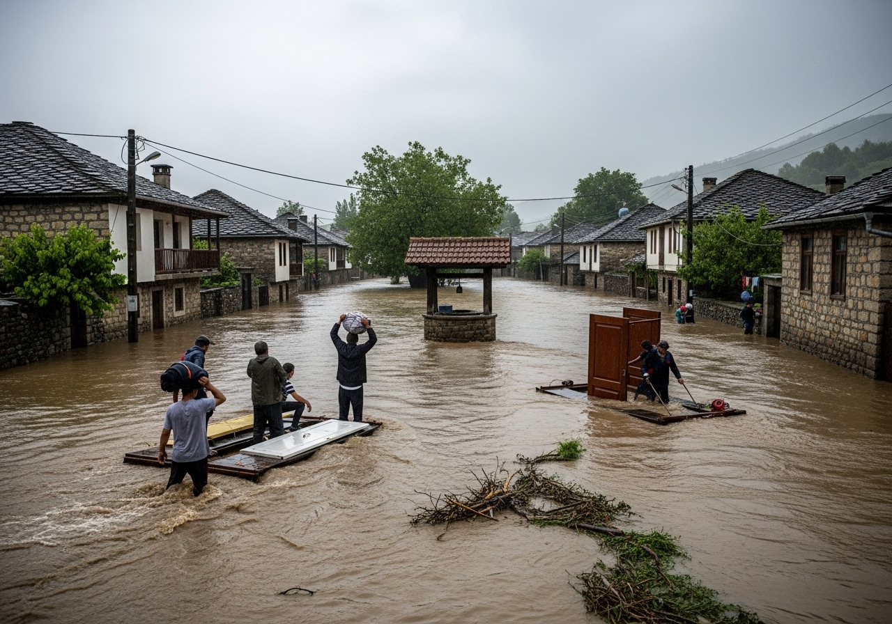 Tragic Flash Flood in Swat River Sweeps Away 18 Family